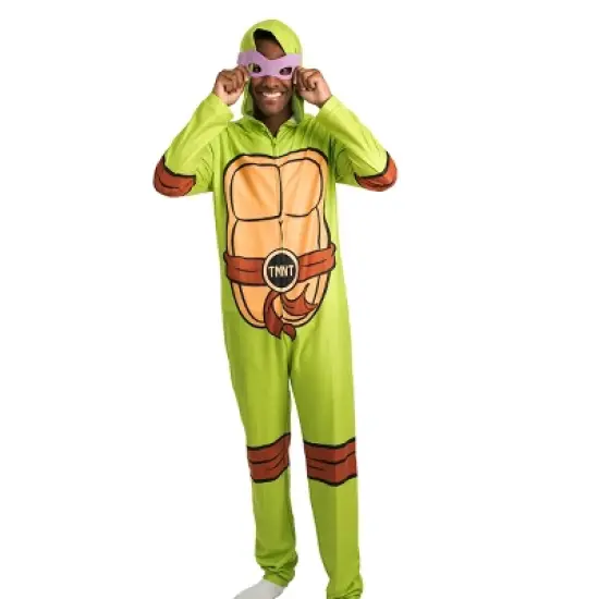 TMNT Hooded Cosplay Union Suit image {1}