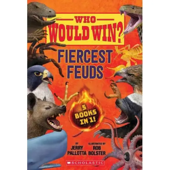 Who Would Win?: Fiercest Feuds - by Jerry Pallotta (Hardcover) image {1}