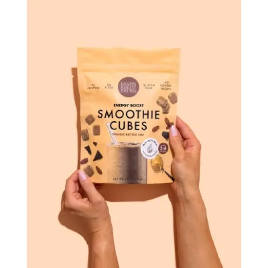 Bumpin Blends Frozen Peanut Butter Cup Smoothie Cubes - 10oz image {2}