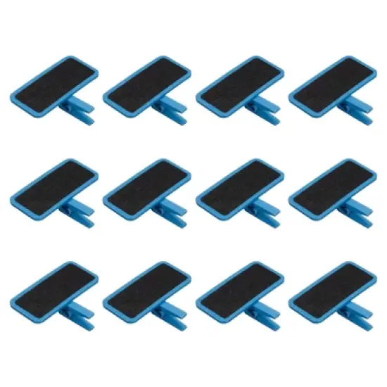 Unique Bargains Wood Smooth Wedding Party Clip Design Chalkboard Orange 30 Pcs image {7}