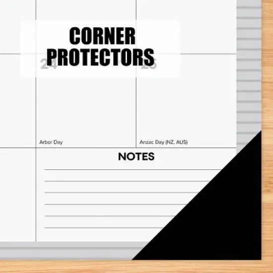 Willow Creek Press 22"x17" 2026 Pinstripe Large Monthly Deskpad image {4}