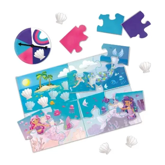 Peaceable Kingdom Mermaid Tide Board Game: Creative Play for 2-4 Players, Emotional Development Focus, 10-Minute Gameplay image {1}