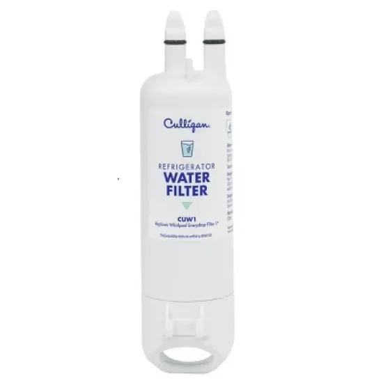 Culligan CUW1 Replacement Whirlpool (EDR1RXD1 WHR1RXD1 KAD1RXD1) Refrigerator Water Filter 1: Filters Lead, Mercury, Chlorine, VOCs image {1}