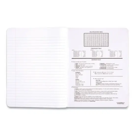 Mead Composition Book, Wide/Legal Rule, Black Cover, (100) 9.75 x 7.5 Sheets image {4}