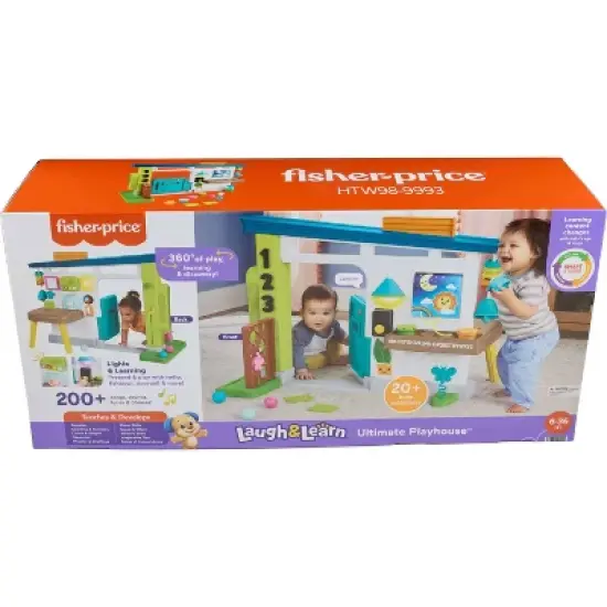 Fisher-Price Laugh & Learn Ultimate Playhouse Baby & Toddler Electronic Learning Toy image {6}