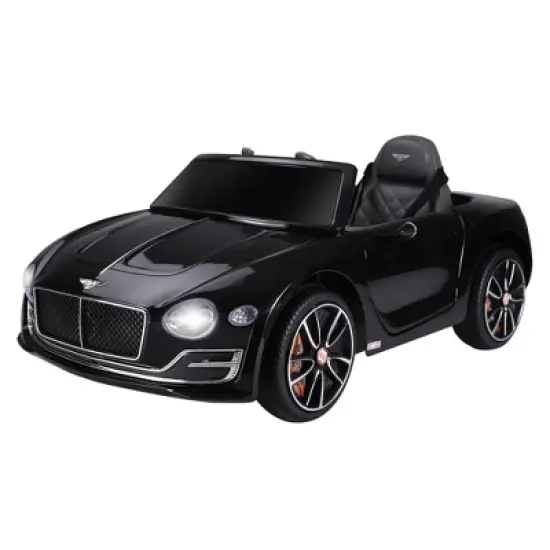 Aosom Kids Ride On Car 12V Licensed Bentley EXP12 Electric Vehicles with Parent Remote Control, Headlights, MP3, USB Port, Opening Door, White image {3}