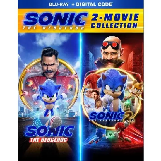 Sonic The Hedgehog 2 Movie Collection (Blu-ray) image {1}