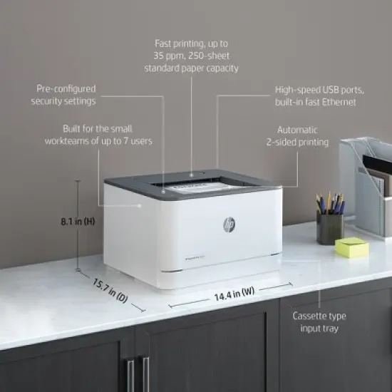 HP LJ Pro MFP 3101fdw Wireless Printer with Fax Certified Refurbished image {7}