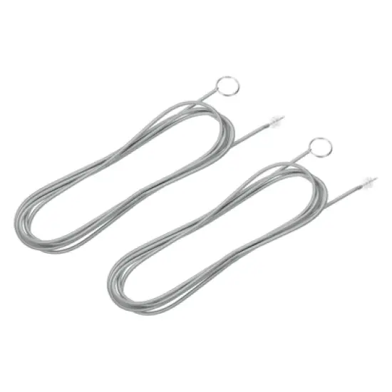 Unique Bargains Flexible Long Nylon Bristles Drain Line Cleaner Tool Brush 2 Pcs image {6}