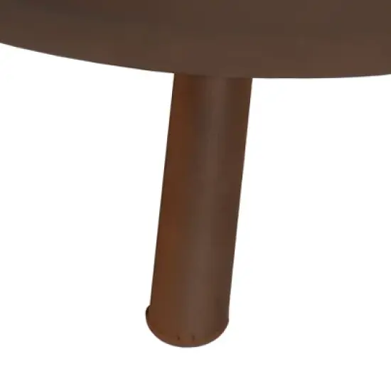 Sunnydaze Cosmic Outdoor Wood-Burning Steel Smokeless Fire Pit for the Backyard - Bronze - 30" image {9}