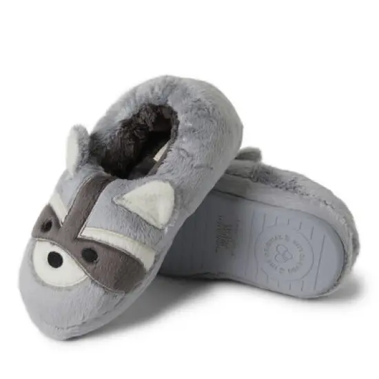Dearfoams Kids Emery Critter Closed Back Slipper image {1}