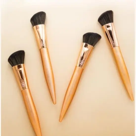 OMNIA Brush Rose Gold Contour Makeup Brush, BOM-01 image {3}
