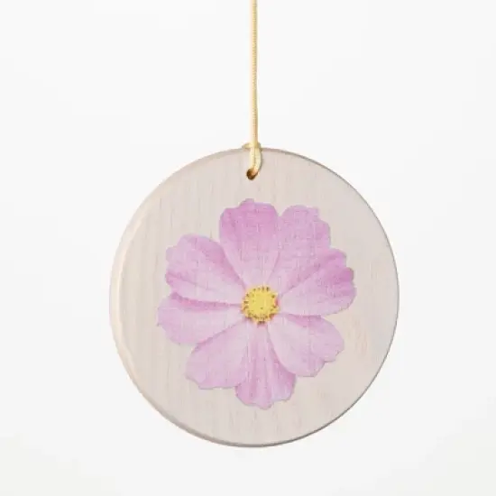 Woodstock Chimes Flower Wind Chime Pink Cosmos 22" image {3}