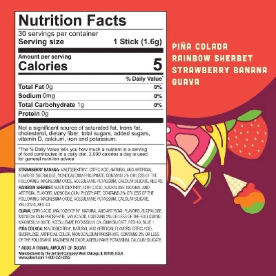 Wyler's Light Watertok Island Variety Sugar Free Drink Mix - 30ct image {2}