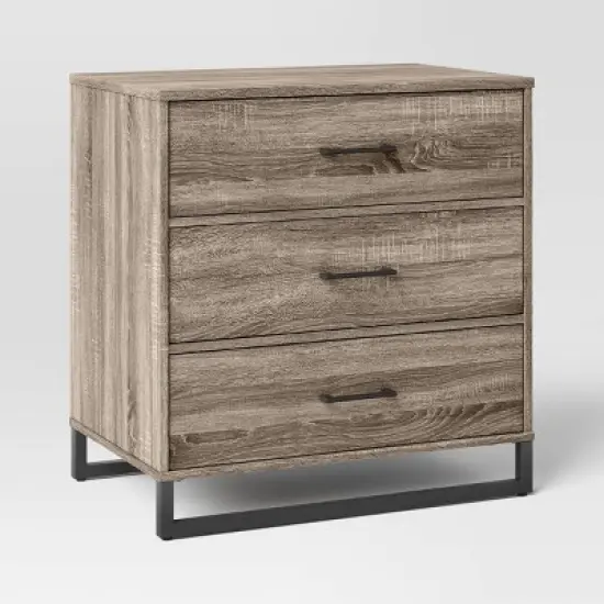 Mixed Material 3 Drawer Dresser - Room Essentials&trade; image {7}