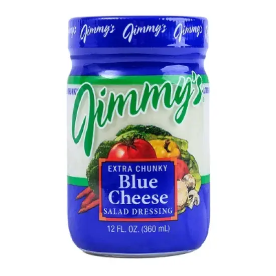 Jimmy's Extra Chunky Blue Cheese Dressing - 12 fl oz image {6}