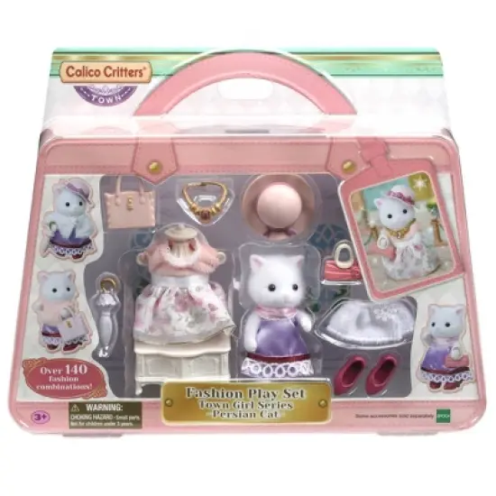 Calico Critters Persian Cat Fashion Playset image {3}