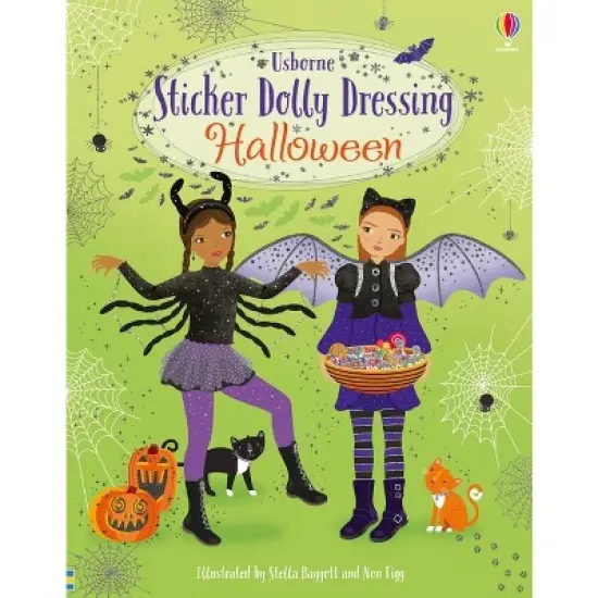 Sticker Dolly Dressing Halloween - by  Fiona Watt (Paperback) image {2}