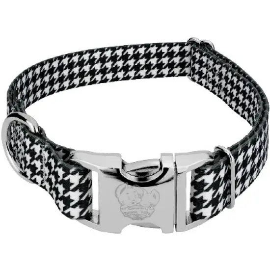 Country Brook Petz Premium Houndstooth Dog Collar image {8}