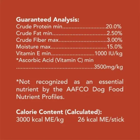 Get Naked Super Antioxidant Functional Chicken Flavor Dental and Hard Chew Sticks Dog Treats - 6.2oz image {5}