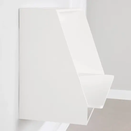 Hourra Wall Mounted Desk Pure White - South Shore image {4}