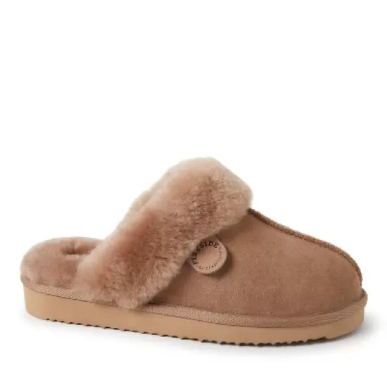 Fireside By Dearfoams Women's Sydney Genuine Shearling Scuff image {14}