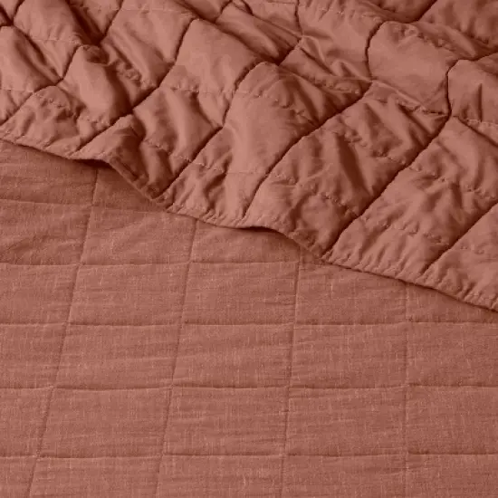 Space Dyed Cotton Linen Quilt - Threshold&trade; image {4}