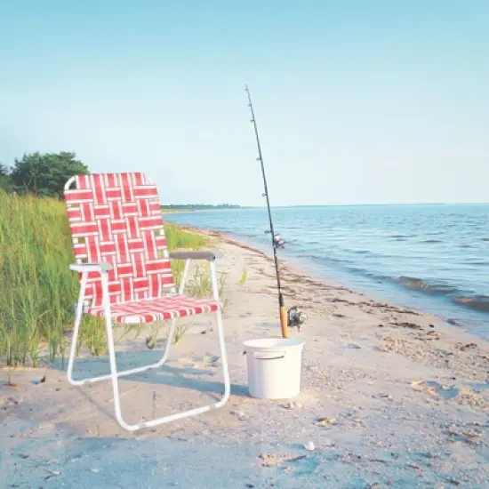 Karl Home Patio Metal Beach Chair(Set of 2) image {8}