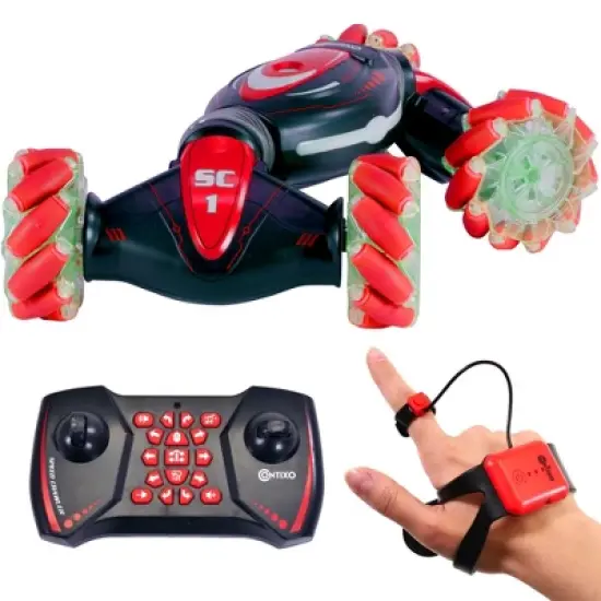 Contixo SC1  -All Terrain Transformable Speed Crawler RC Stunt Car -Gesture Sensor -Rotating Offroad Vehicle image {1}