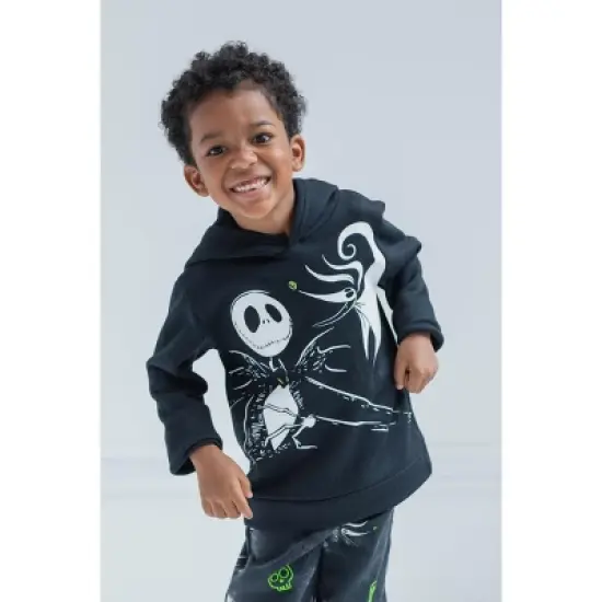 Disney Nightmare Before Christmas Jack Fleece Hoodie & Pants image {4}