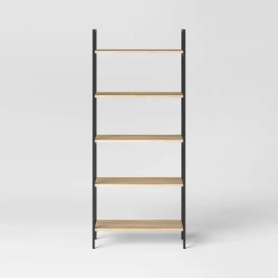 72" Loring 5 Shelf Ladder Bookshelf - Threshold&trade; image {2}