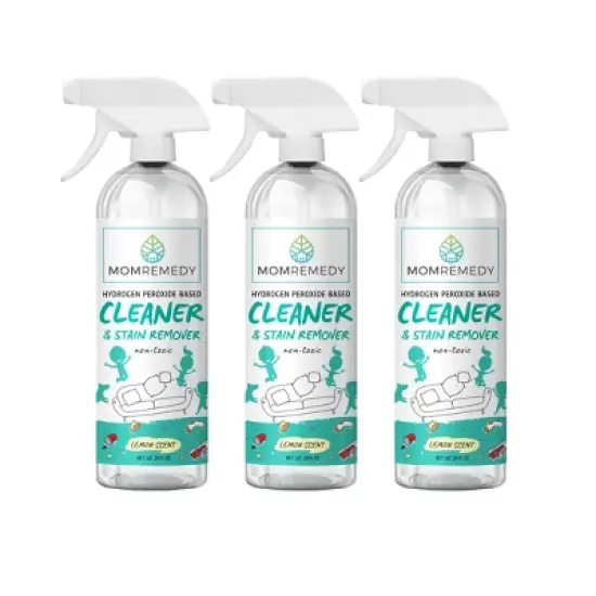 MomRemedy Hydrogen Peroxide Based Household Cleaner & Stain Remover - 24oz each/3-pack image {9}