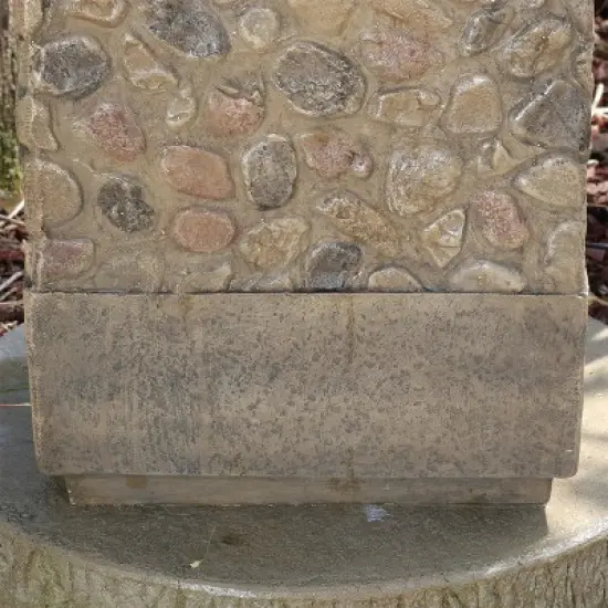 Sunnydaze 25"H Electric Polyresin Three Bathing Birds Outdoor Water Fountain with LED Light image {7}