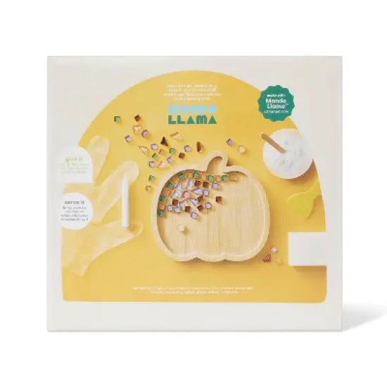 Halloween Craft Mosaic Pumpkin Trivet Kit - Mondo Llama&trade; image {3}