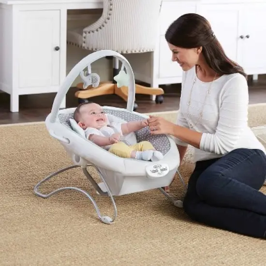 Graco Soothe n Sway LX Swing with Portable Bouncer - Derby image {2}