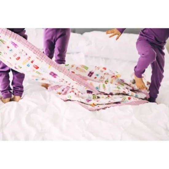 Little Unicorn Cotton Muslin Quilted Throw image {6}
