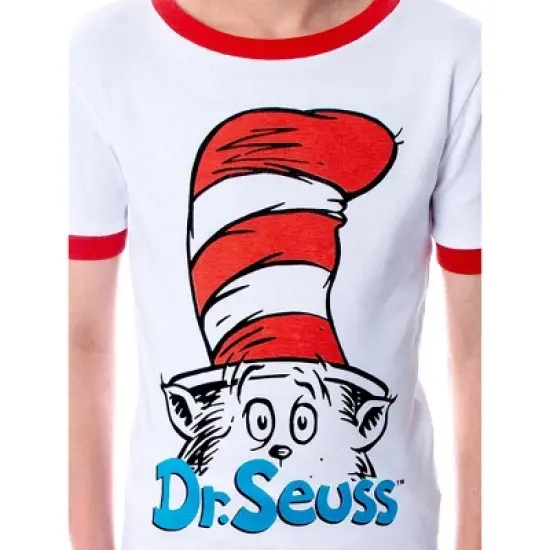 Dr. Seuss Cat In The Hat Mommy and Me Matching Outfit Family Pajama Set image {2}
