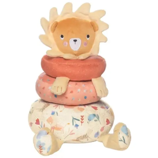 Manhattan Toy Safari Lion Plush Baby Stacking Toy image {6}