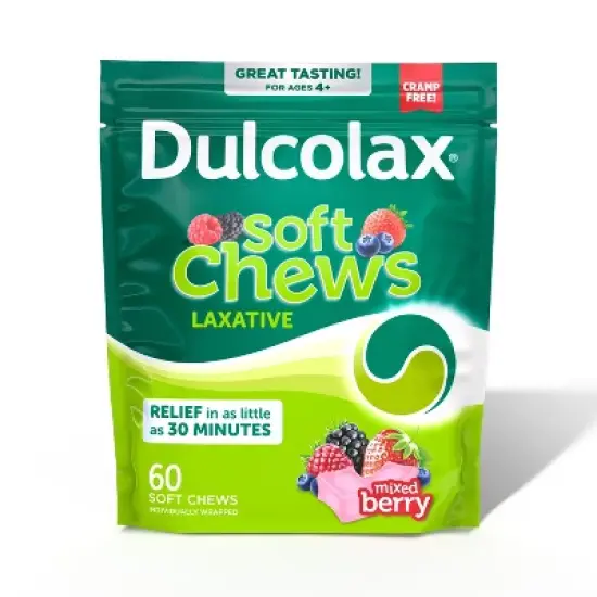 Dulcolax Laxative Stool Softener Soft Chews - 60ct image {15}