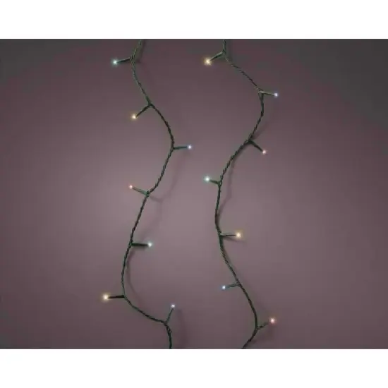 Celebrations Gold LED Multicolored 250 ct Christmas Lights 61.35 ft. image {1}