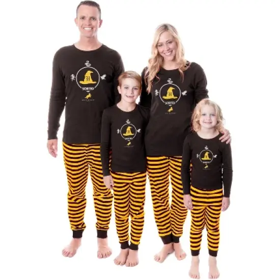 Harry Potter Sorted Wizarding World Tight Fit Family Pajama Set image {9}