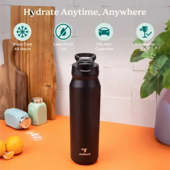 Reduce 32oz Hydrate Pro Vacuum Insulated Stainless Steel Water Bottle image {2}