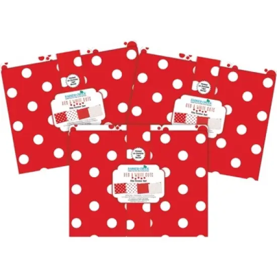 Barker Creek Red and White Dot 14pt Letter-Size File Folders -Multi-Design Set 36 per Set: Paper, Top Tab, 50 Sheet Capacity image {2}