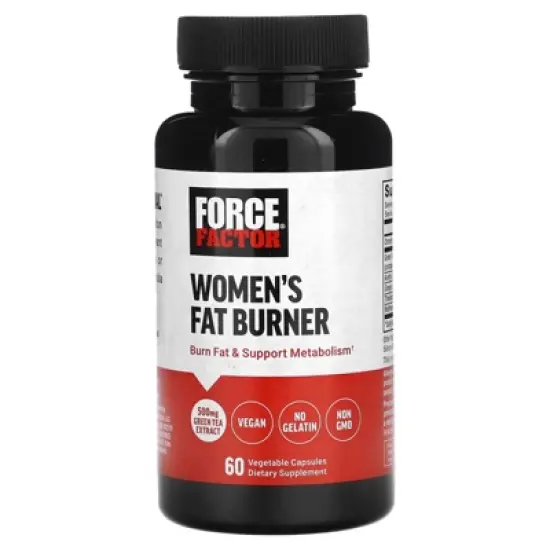 Force Factor Women's Fat Burner, 60 Vegetable Capsules image {4}
