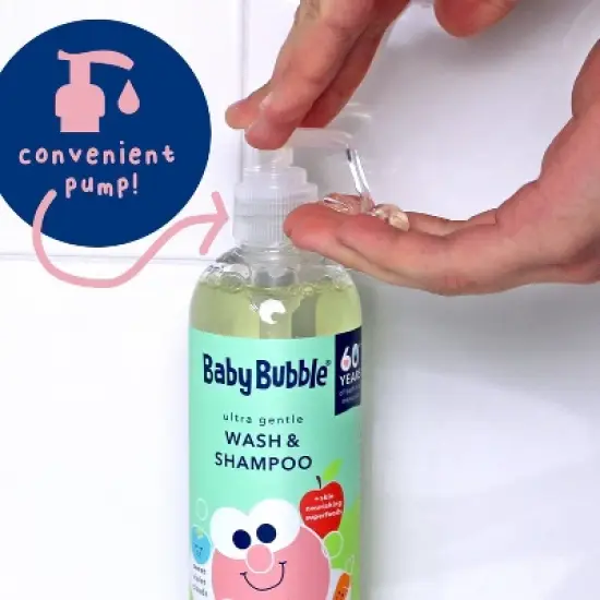 Mr. Bubble Baby Bubble Ultra Gentle Body Wash and Shampoo for Kids' - Sweet Violet Clouds Scent - 12 fl oz image {6}