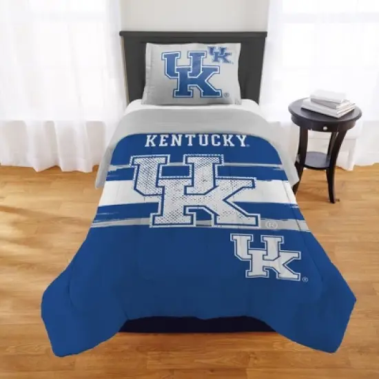 Sweet Home Collection NCAA Kentucky Wildcats Comforter & Pillow Sham Set image {3}