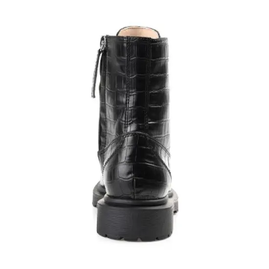 Journee Collection Womens Chandlerr Tru Comfort Foam Inside Zip Block Heel Booties image {2}