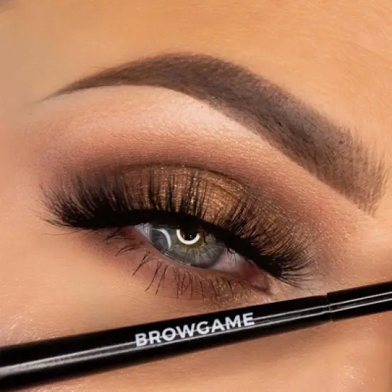 Browgame Signature Dual Ended Brow Brush - Eyebrow Brush - 1 pc image {2}