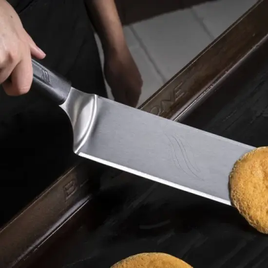 Blackstone 5550 2pc GE Long Spatula: Stainless Steel, Dishwasher-Safe, Heat-Resistant Handle, Outdoor Grill Tools image {3}