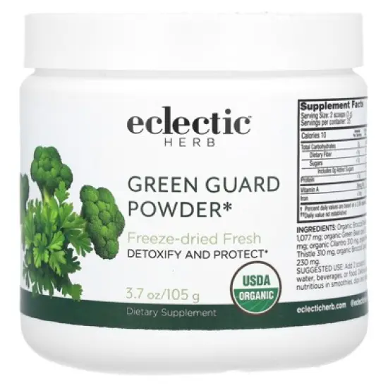Eclectic Herb Green Guard Powder, 3.7 oz (105 g) image {3}